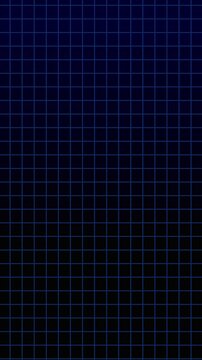 Square Grid Pattern Moving Down on Dark Blue Wallpaper. Vertical Background Animation Concept