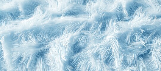 Obraz premium fine blue towel fur texture background, feather 16