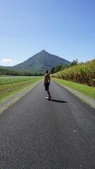 Enjoying life on a skateboard in Australia YOLO you live only once