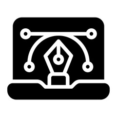 graphic design glyph icon