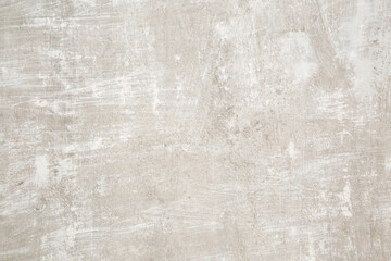 Light gray old ceiling, wall or floor background. Closeup. Empty place for text.