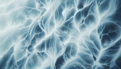 Ice Blue Marble with Frosted White Veins

