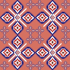 Obraz premium seamless knitted pattern