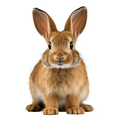 Obraz premium A Rabbit Isolated On Transparent Background 