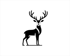 deer silhouette vector