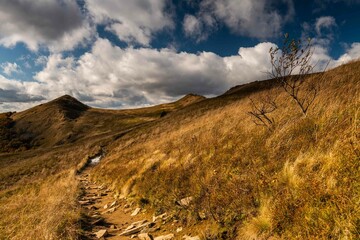 Tranquil Bieszczady mountains Landscapes in Autumn Hues © marcin jucha
