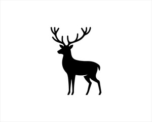 deer silhouette vector