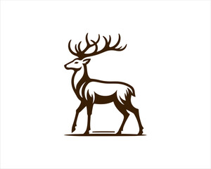 deer vector illustration