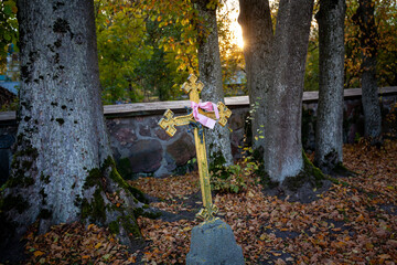 Yellow cross