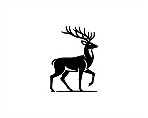 deer silhouette vector