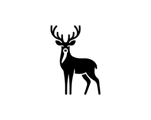 deer silhouette vector