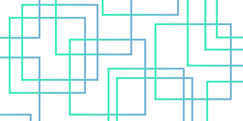 Abstract vector seamless geometric pattern square digital technology white background.	
