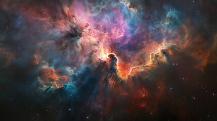 Fototapeta premium space background with stars