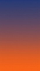 orange to blue gradient background