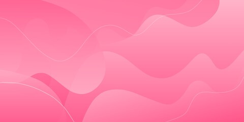 Abstract pink geometrical shapes background 