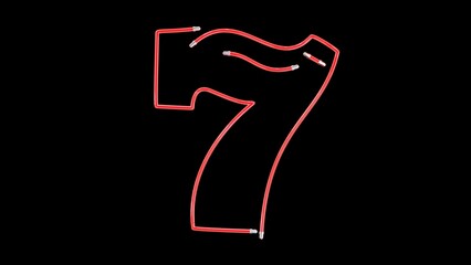 Neon Color Symbols Collection: Heart, Food Icons, and More, Vibrant Glowing Icons in Neon Style for Digital Art, Social Media, and Graphic Design Projects