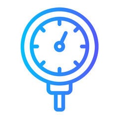 pressure sensor gradient icon