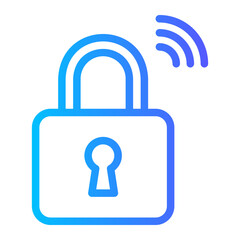 smart key gradient icon
