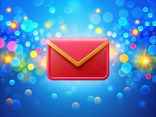 Celebrate the spirit of the holidays with an Inbox Zero Day illustration. This vibrant design features festive elements, perfect for banners or cards promoting productivity and organization.