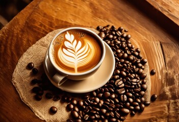 close showcase rich coffee textures captured through smartphone lens highlighting diverse varieties intricate details, arabica, robusta, espresso, latte