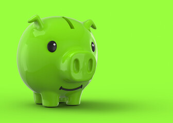 Pig Coin Bank - 3D