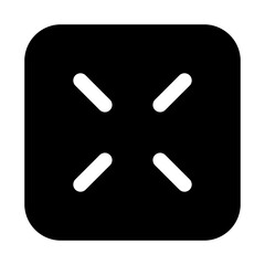 Full screen icon vector set , Maximize icon symbol , Video Expand Reduce icons Button , Fullscreen Sign. web vector icon