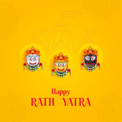 Rath yatra  vector