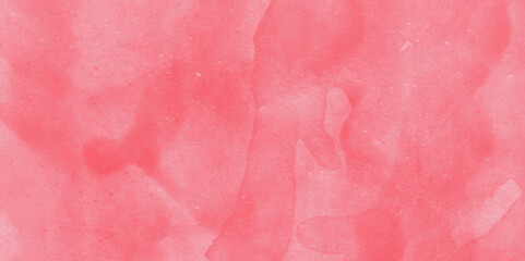 Watercolor background. Abstract pastel colors watercolor background. Light Azalea Pink Rough Abstract background design. Hand painted pink watercolor background with abstract fringe and bleed paint .