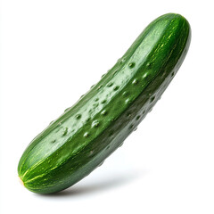 cucumber isolated on white background