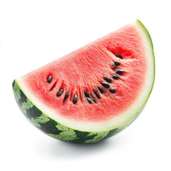 watermelon isolated on white