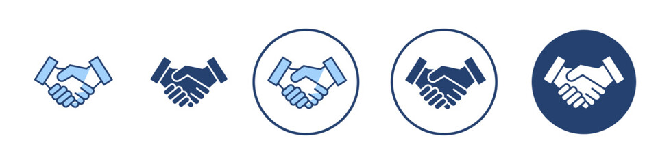 Mediator icon Thin line art isolated