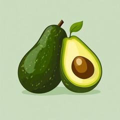 illustration of pear