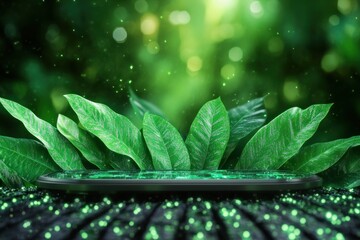 Sustainable Growth Analytics Dashboard Track Your Environmental Impact with Eco-Friendly Metrics and Green Data Visualization