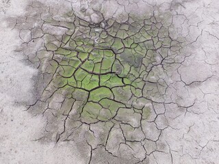 Dry soil