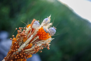 Bride and Groom flowers and Wedding Rings Special concept shooting.