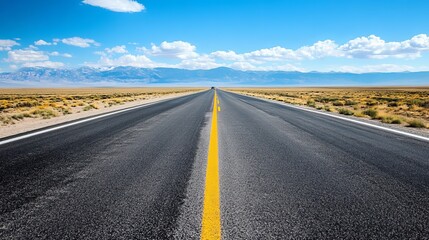 Outdoor photo of i would like an internal image of a car on the highway without traffic