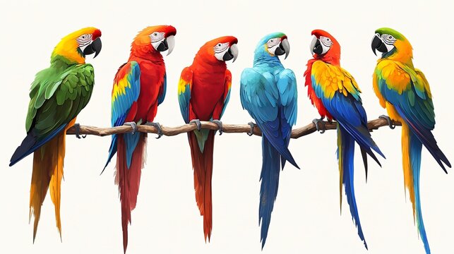 Poultry is a family Psittacidae Macaw is a large bird family hookworm