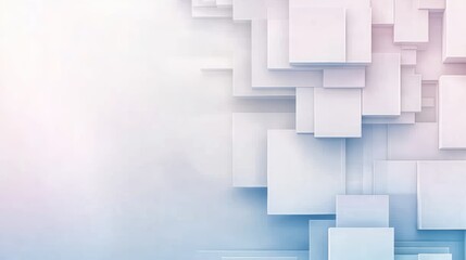 Dynamic interplay of overlapping squares in a modern abstract geometric design, creating visually engaging background.