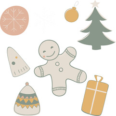 Cozy Pastel Holiday Cheer Collection