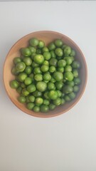 Leunca (Solanum Ningrum), vagetable used in Sundanese food