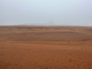 red sand landscape, santa maria