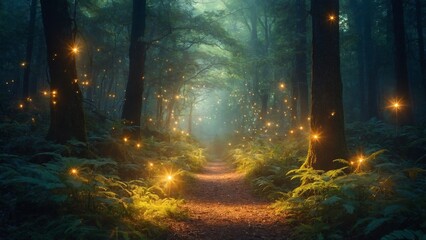 With sparkling pixie dust and enchanting creatures, this magical forest clearing is filled with...