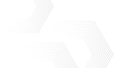 Abstract white and gray color geometric dynamic lines pattern transparent background design.