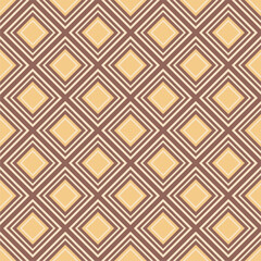 Seamless print pattern with squares colorful multicolor retro style background 60s vector illustration simple wallpaper art decor design geometric