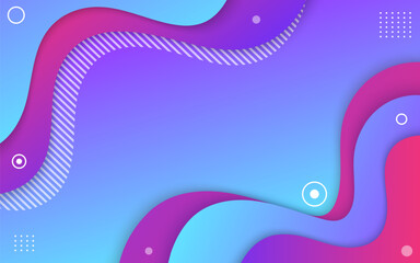 Abstract colorful modern elegant design background. liquid dynamic shapes abstract composition. abstract rainbow fluid shape background. Illustration vector 10 eps.
