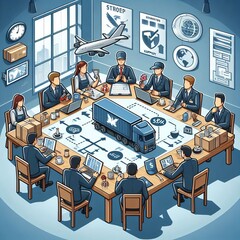 Vendor Negotiation A team negotiates terms with a supplier to se