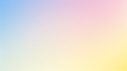 Color gradient background, abstract pastel rainbow. faint yellow pink blue color banner gradation texture, blur abstract background