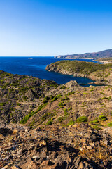 Landscape of Cap de Creus near Cadaqués on the Costa Brava, Spain