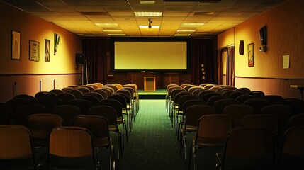 Fototapeta premium empty conference hall