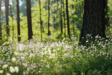 Spring Woodland Flowers